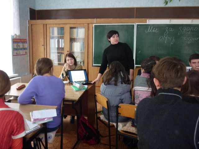 вікторина для учнів 7-8 класів «За здоровий спосіб життя» у Кременівській школі